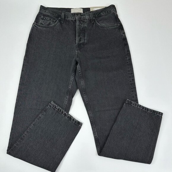 Everlane Women’s NWT Washed Black The Curvy 90's Cheeky Casual Jean W30-32/L28.5 - Picture 1 of 10